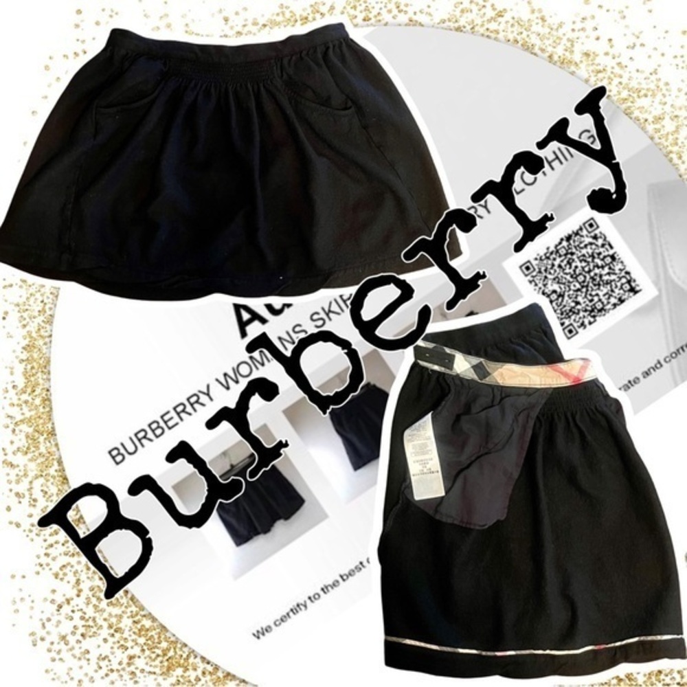 Burberry Skirt Size Junior’s Size XS AUTHENTICATED 🌟🌟🌟🌟🌟 EUC